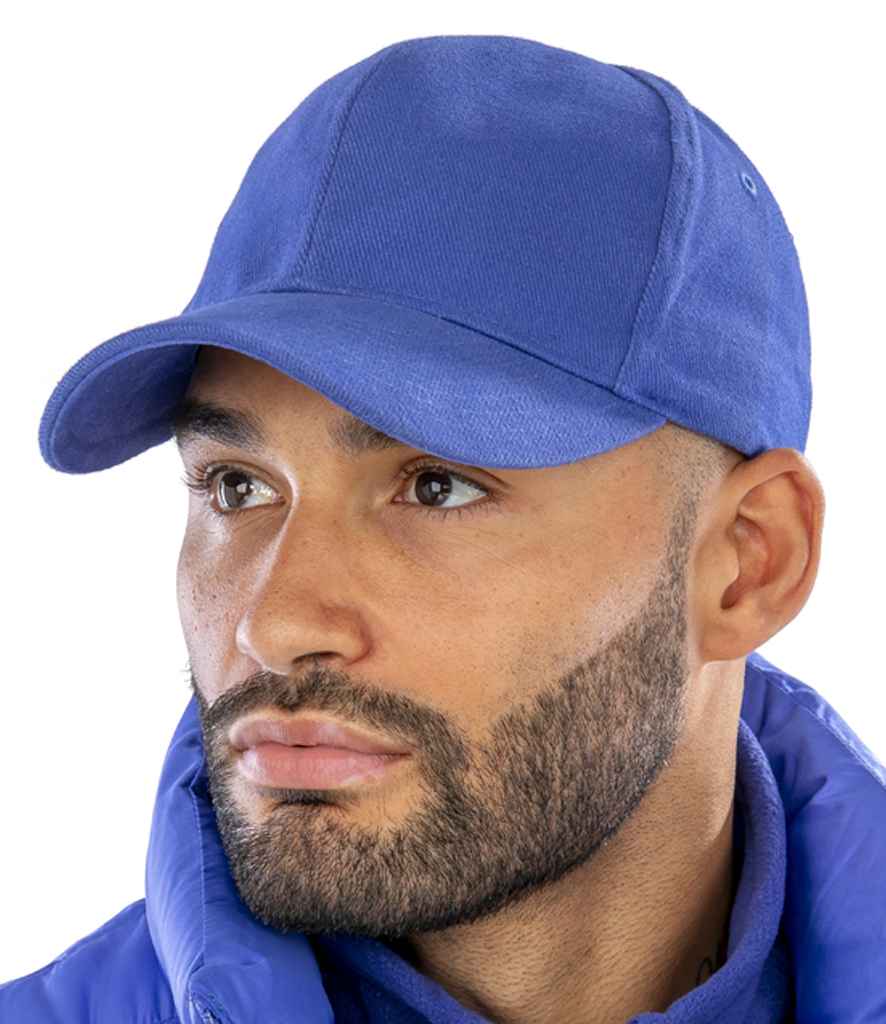 Result Pro-Style Heavy Brushed Cotton Cap - Royal Blue (RC025)