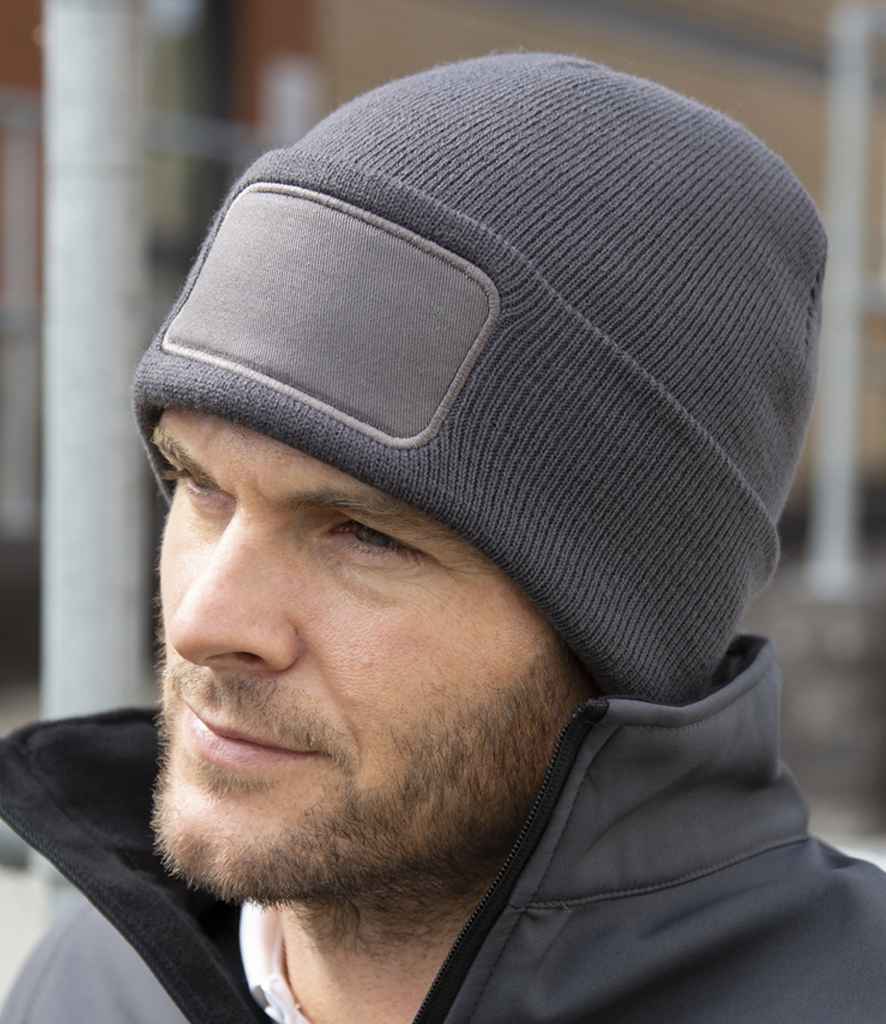 Result Core Double Knit Printers Beanie - Grey (RC027)