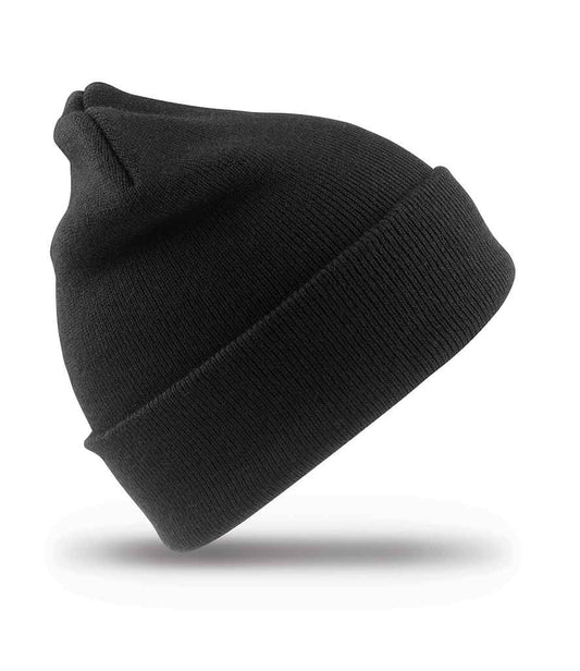Result Woolly Ski Hat - Black (RC029)