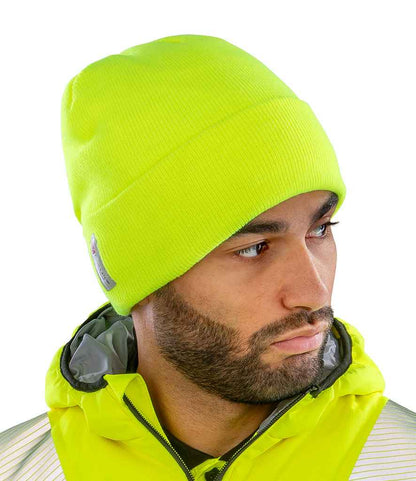 Result Woolly Ski Hat with Thinsulate™ Insulation - Fluorescent Yellow (RC033)