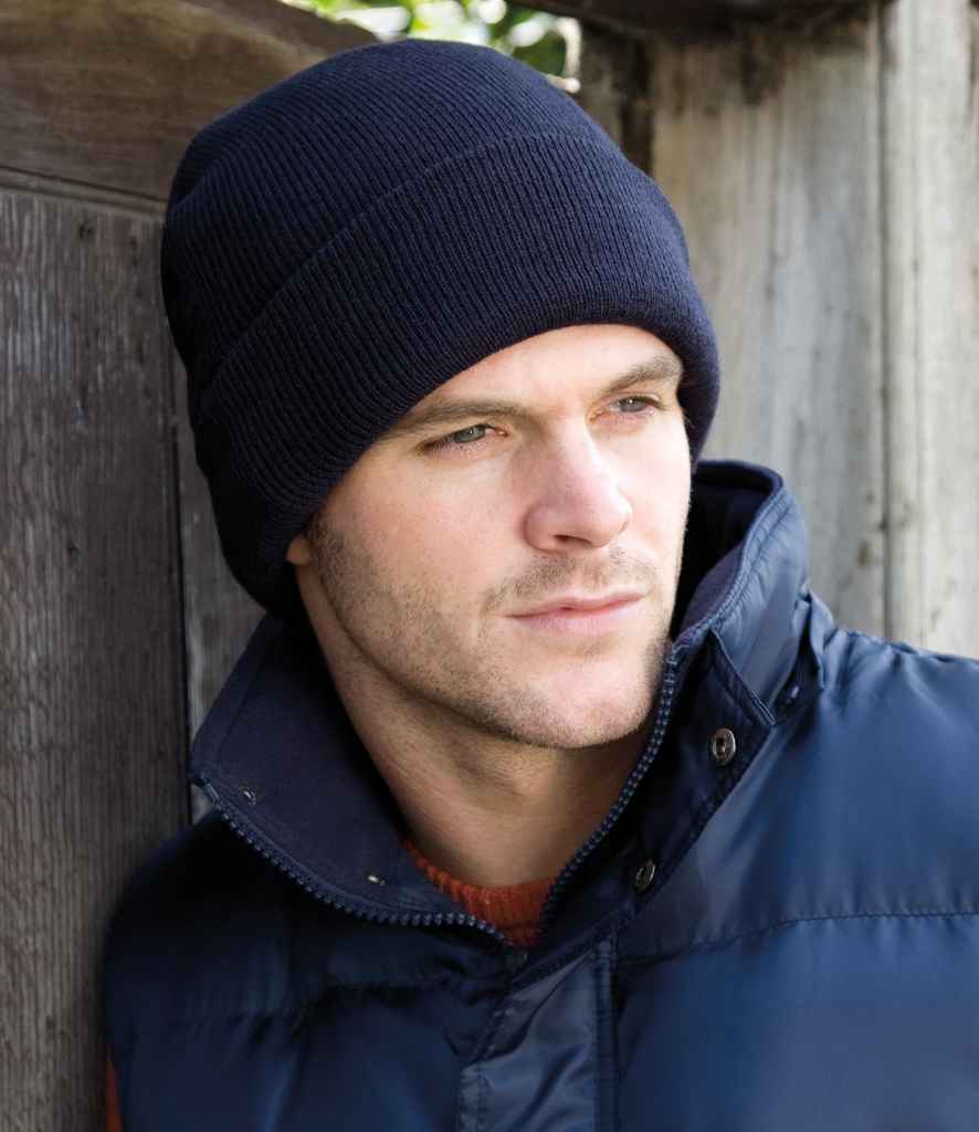 Result Woolly Ski Hat with Thinsulate™ Insulation - Navy (RC033)