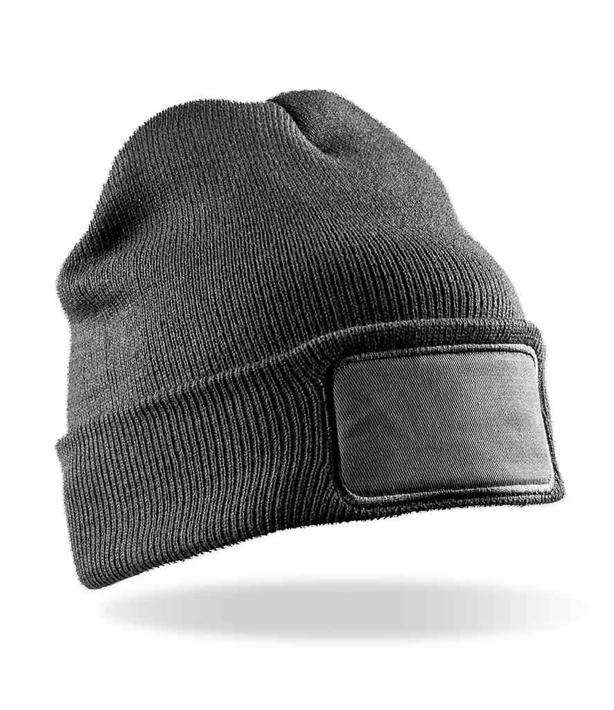 Result Double Knit Thinsulate™ Printers Beanie - Grey (RC034)