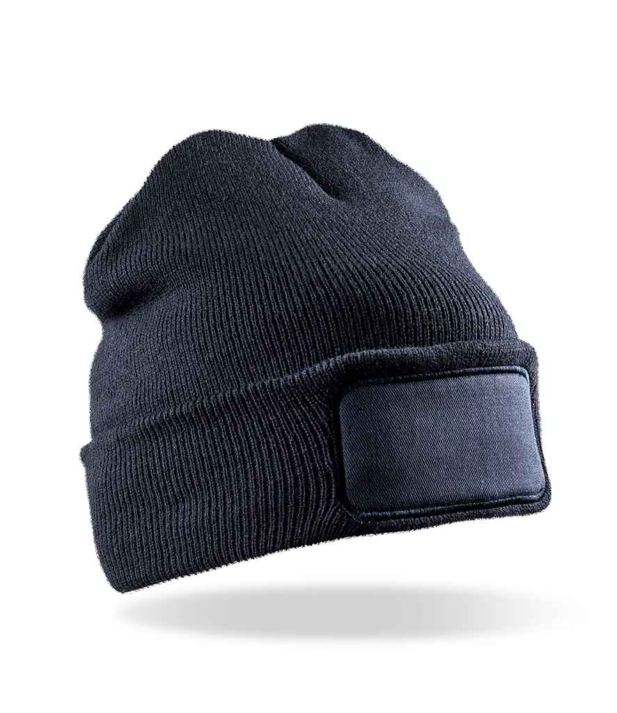 Result Double Knit Thinsulate™ Printers Beanie - Navy (RC034)