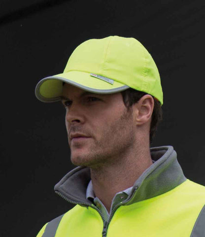 Result High-Viz Cap - Fluorescent Yellow (RC035)