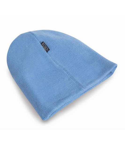 Result Reversible Fashion Fit Hat - Black/Sky Blue (RC046)