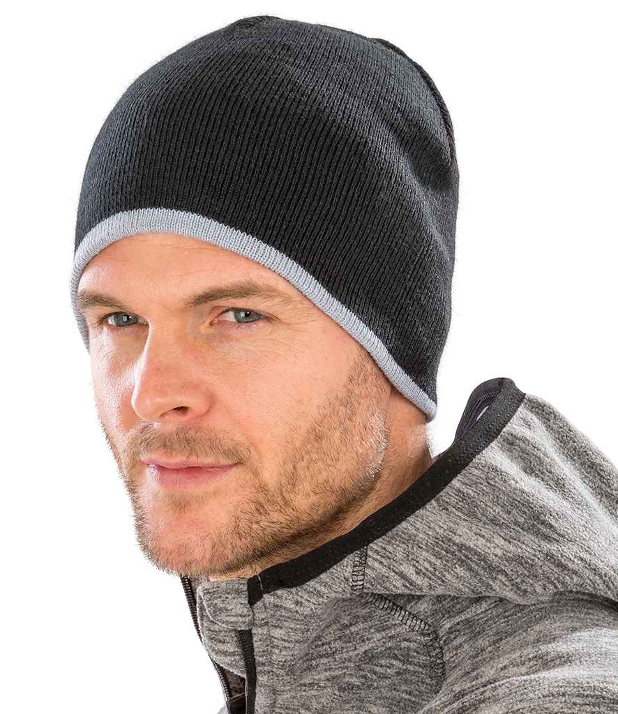 Result Reversible Fashion Fit Hat - Black/Grey (RC046)