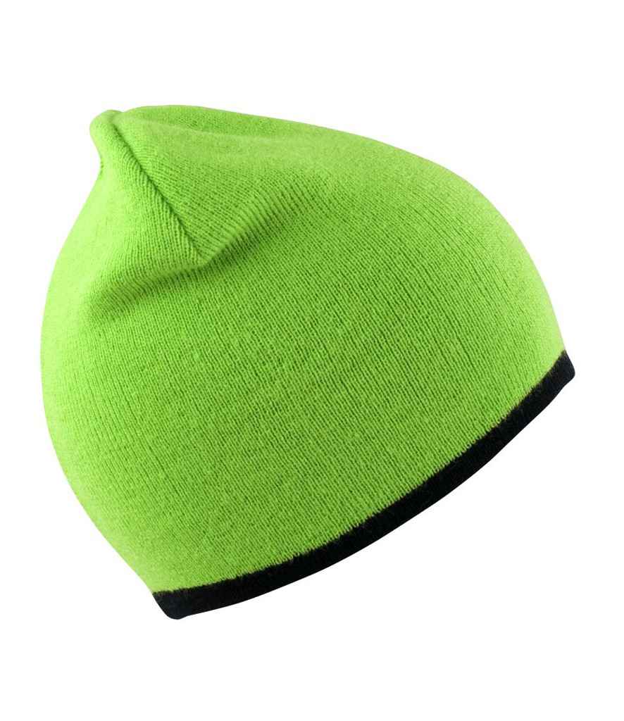 Result Reversible Fashion Fit Hat - Lime Green/Black (RC046)