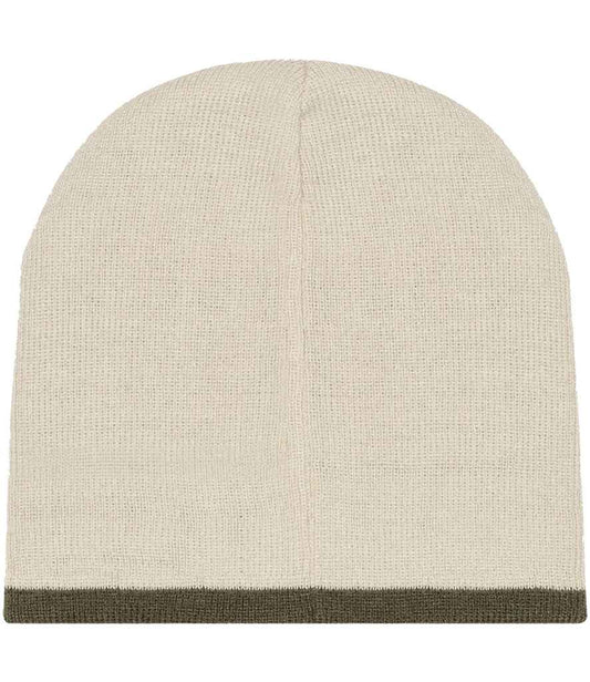 Result Reversible Fashion Fit Hat - Stone/Olive Green (RC046)