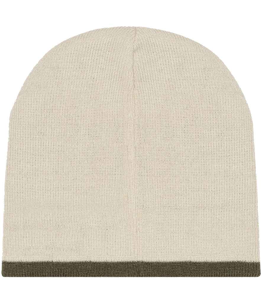 Result Reversible Fashion Fit Hat - Stone/Olive Green (RC046)