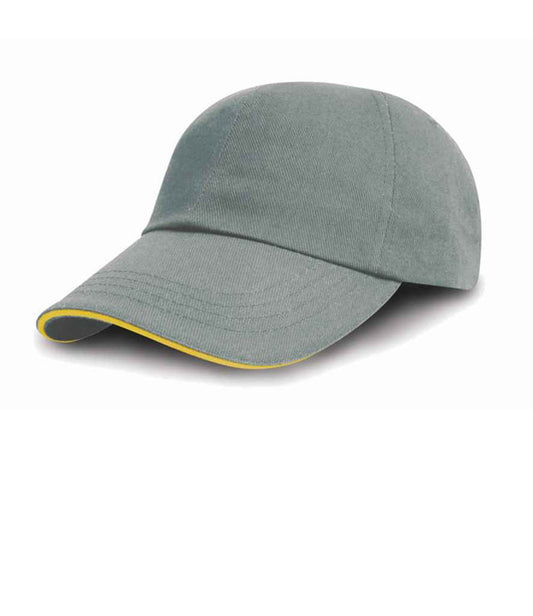 Result Printers/Embroiderers Cap - Heather Grey (RC050)