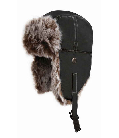 Result Classic Sherpa Hat - Black (RC056)