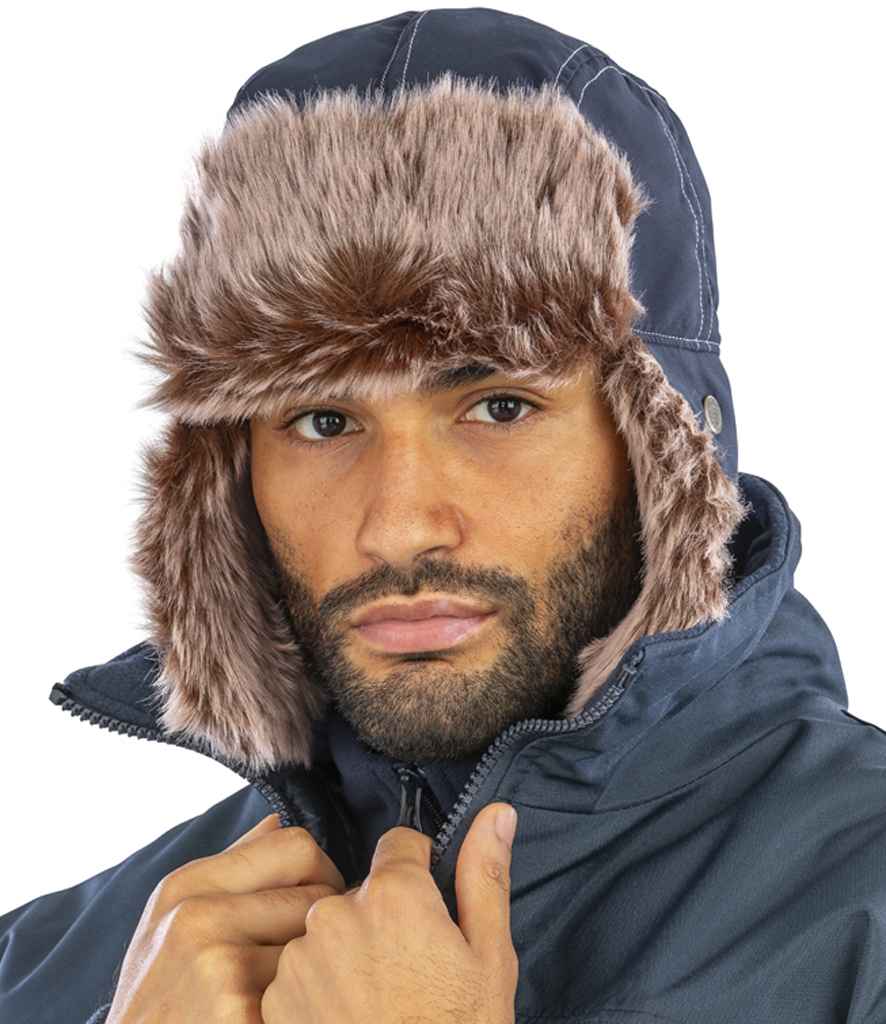 Result Classic Sherpa Hat - Midnight Navy (RC056)
