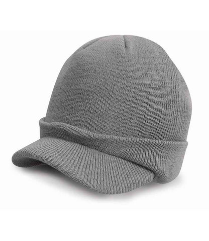 Result Esco Army Knitted Hat - Cool Grey (RC060)