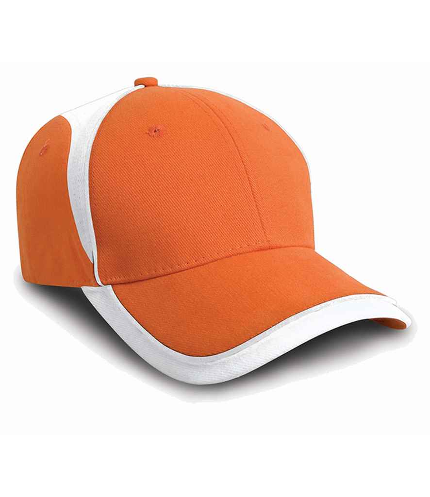 Result National Cap - Orange/White (RC062)