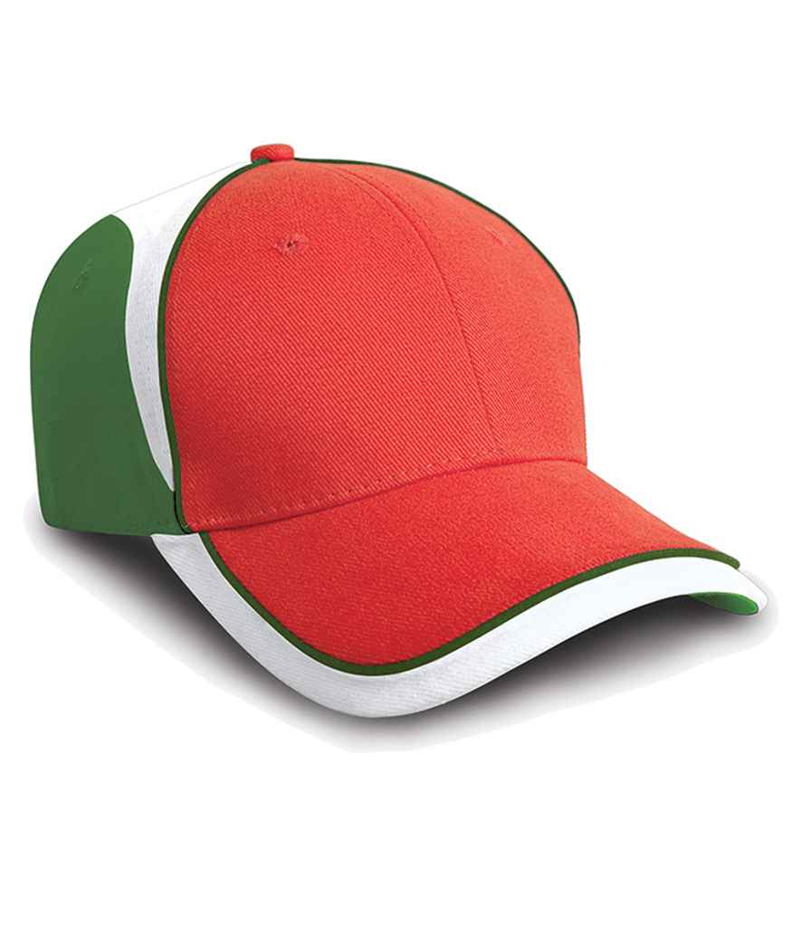 Result National Cap - Red/Green (RC062)