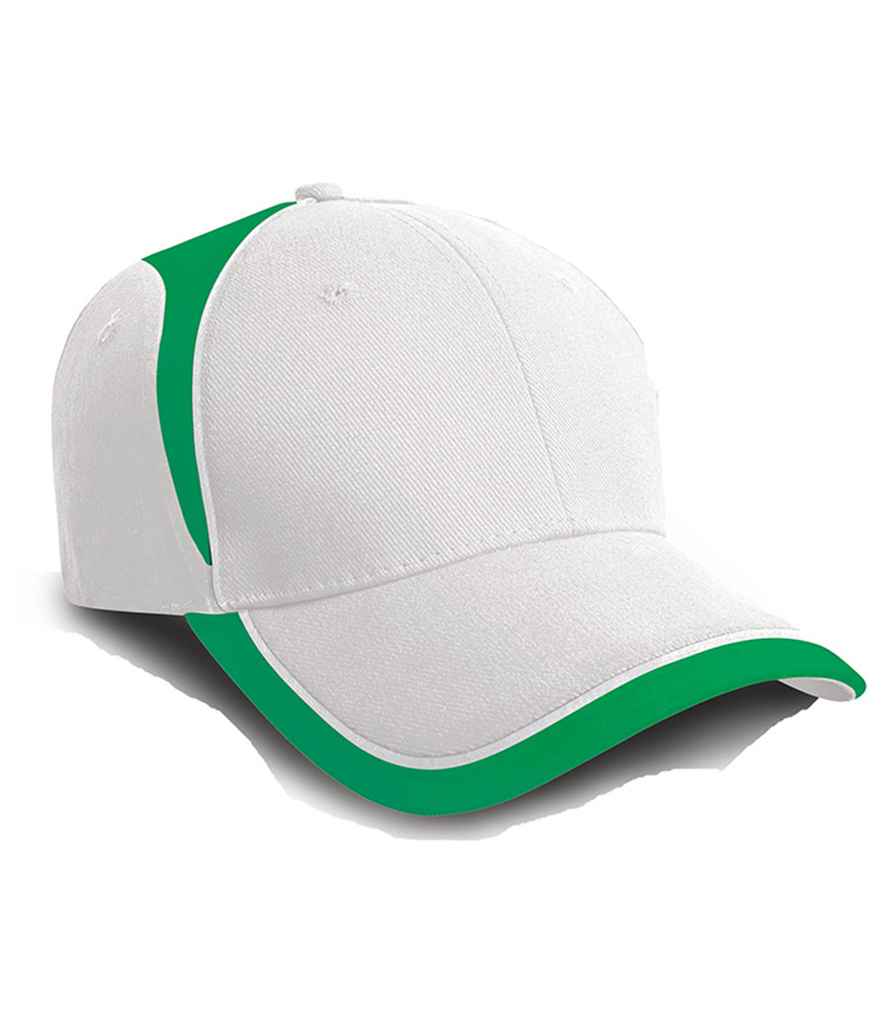 Result National Cap - White/Emerald (RC062)