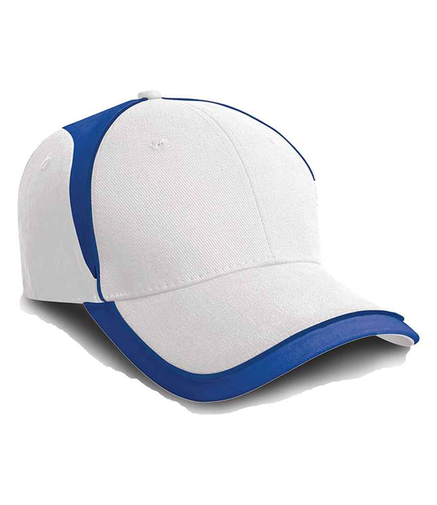 Result National Cap - White/Royal Blue (RC062)
