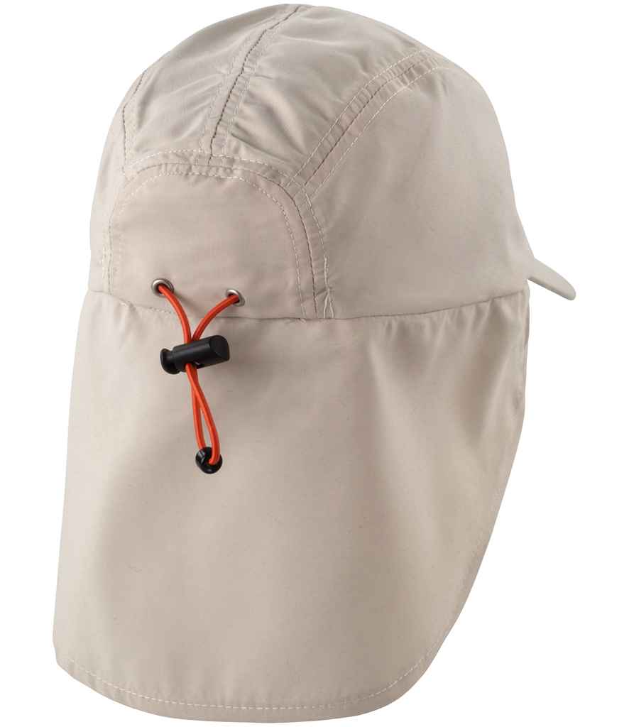 Result Kids Legionnaires Cap - Khaki (RC069B)
