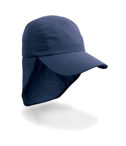 Result Kids Legionnaires Cap - Navy (RC069B)