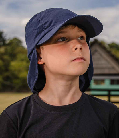 Result Kids Legionnaires Cap - Navy (RC069B)