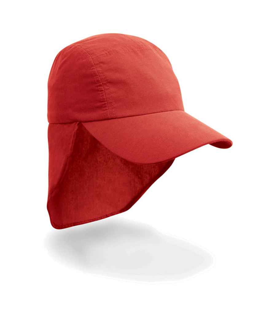 Result Kids Legionnaires Cap - Red (RC069B)