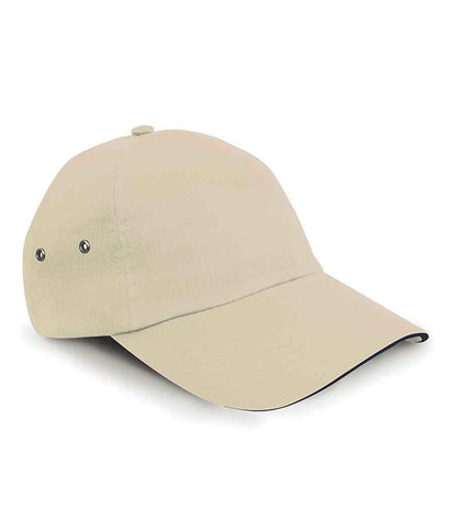 Result Plush Cotton 5 Panel Cap - Putty (RC072)