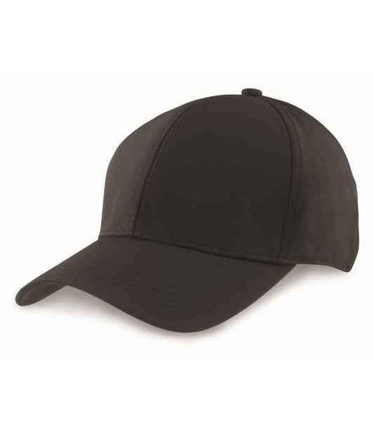 Result TECH Performance Soft Shell Cap - Black (RC073)