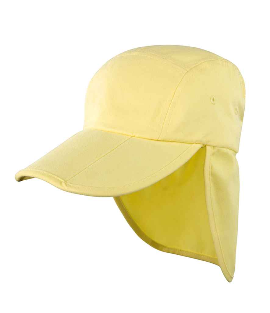 Result Kids Fold Up Legionnaires Cap - Yellow (RC076B)