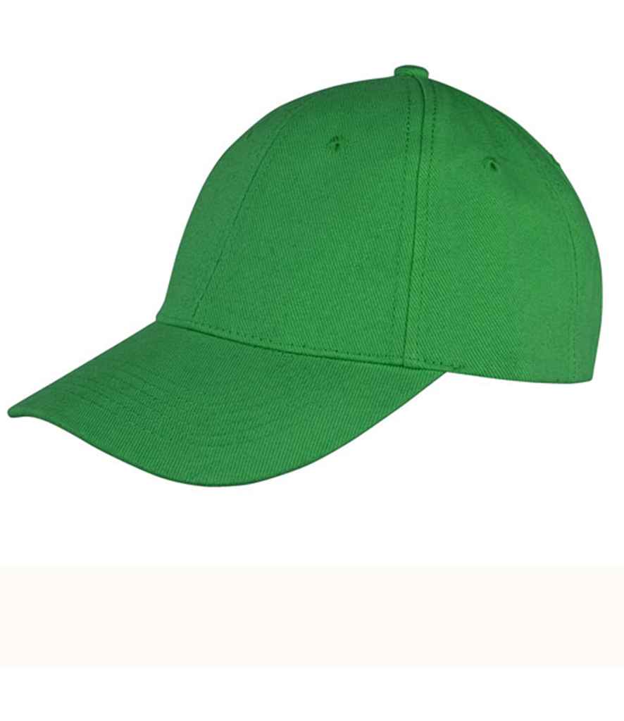 Result Memphis Brushed Cotton Cap - Emerald (RC081)