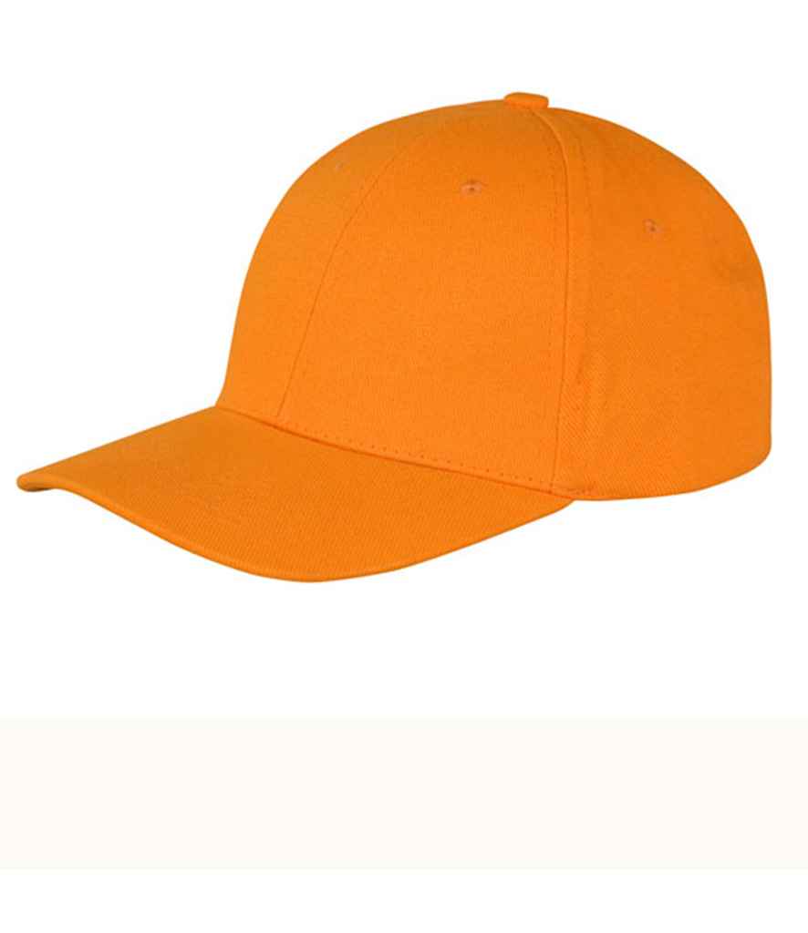Result Memphis Brushed Cotton Cap - Orange (RC081)