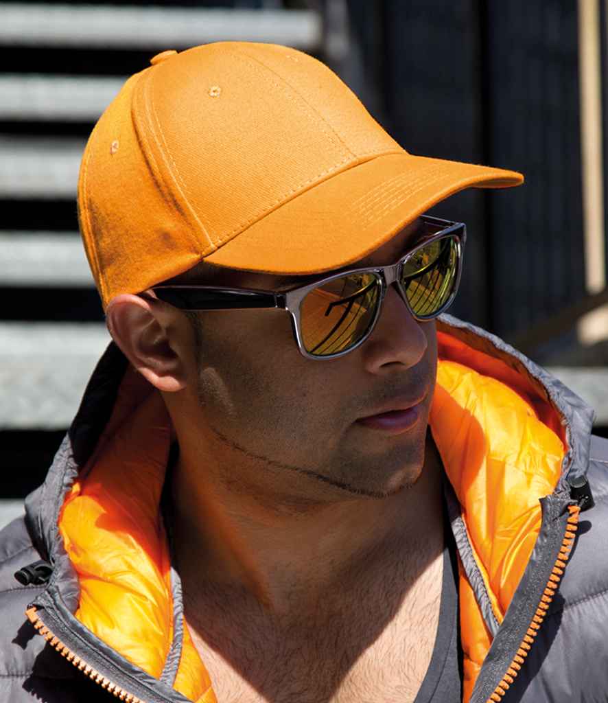 Result Memphis Brushed Cotton Cap - Orange (RC081)