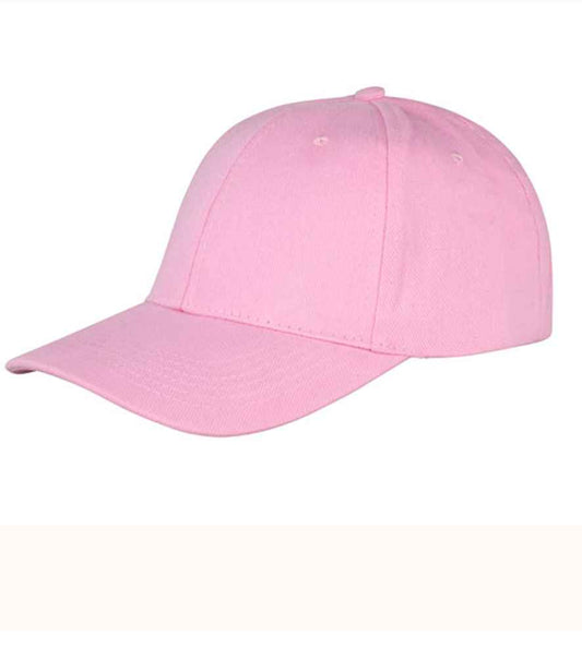 Result Memphis Brushed Cotton Cap - Pink (RC081)