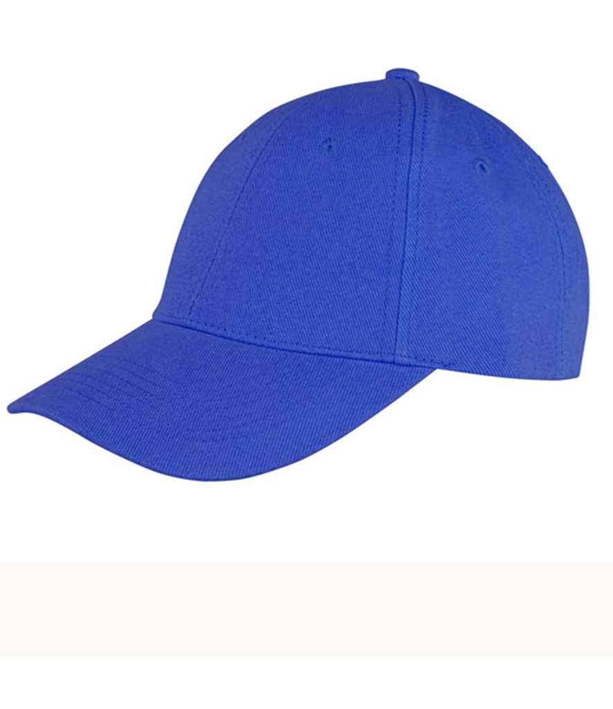 Result Memphis Brushed Cotton Cap - Royal Blue (RC081)
