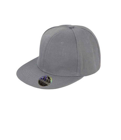 Result Original Bronx Snapback Cap - Heather Grey (RC083)