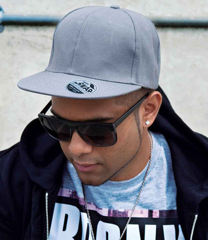 Result Original Bronx Snapback Cap - Heather Grey (RC083)