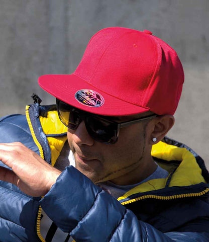 Result Original Bronx Snapback Cap - Red (RC083)