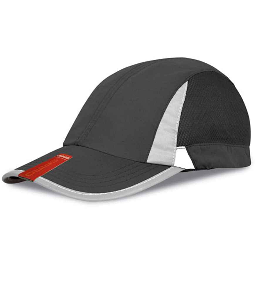 Spiro Sport Cap - Black/White (RC086)