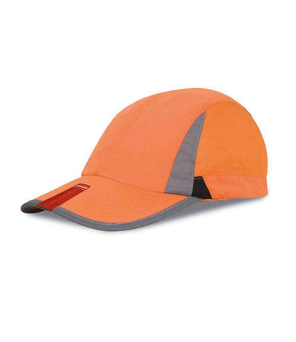 Spiro Sport Cap - Orange/Black (RC086)