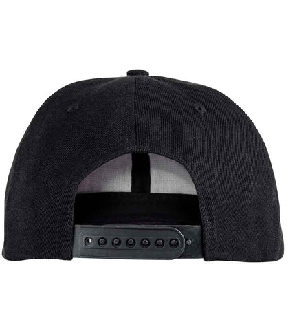 Result Bronx Glitter Snapback Cap - Black/Gold (RC087)