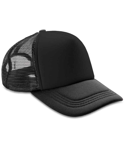 Result Core 1/2 Mesh Truckers Cap - Black (RC089)