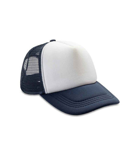Result Core 1/2 Mesh Truckers Cap - Navy/White (RC089)