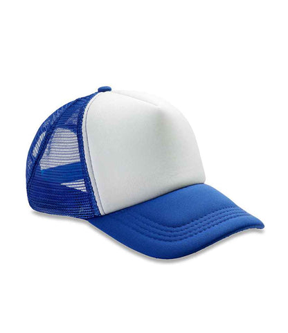 Result Core 1/2 Mesh Truckers Cap - Royal Blue/White (RC089)