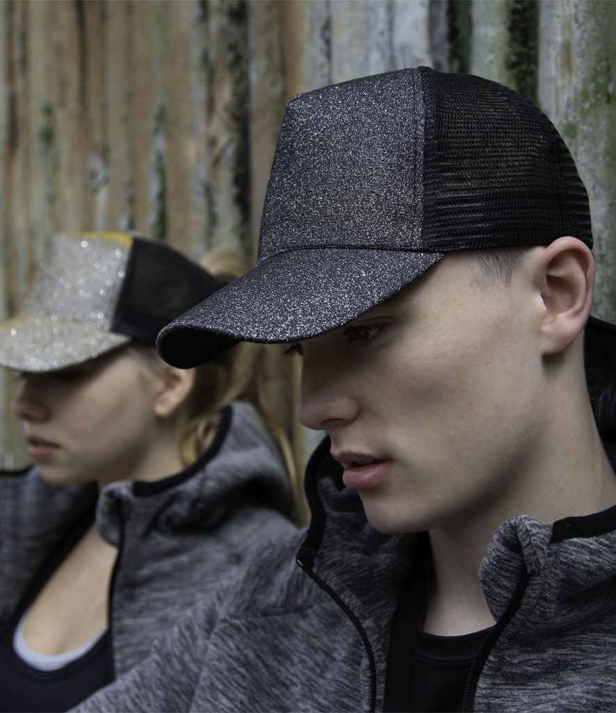 Result Core New York Sparkle Cap - Black (RC090)