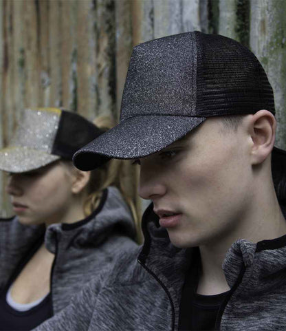 Result Core New York Sparkle Cap - Black (RC090)