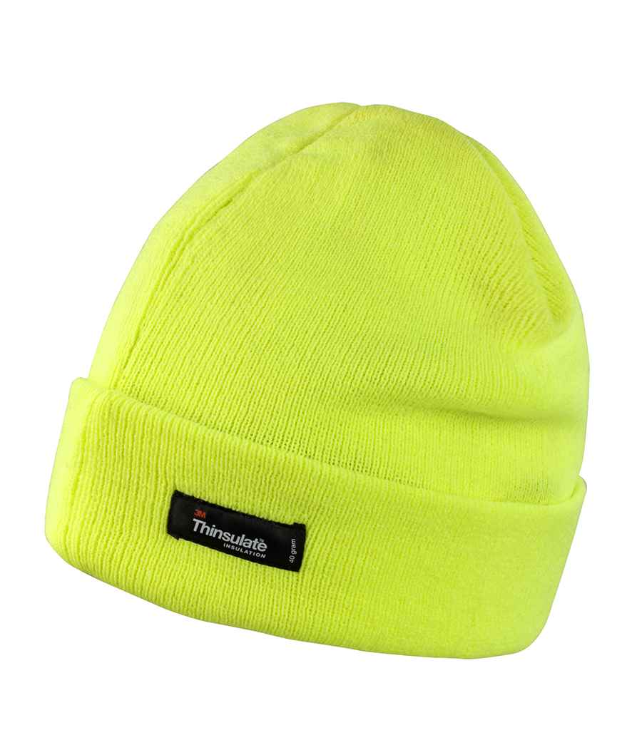 Result Lightweight Thinsulate™ Hat - Fluorescent Yellow (RC133)
