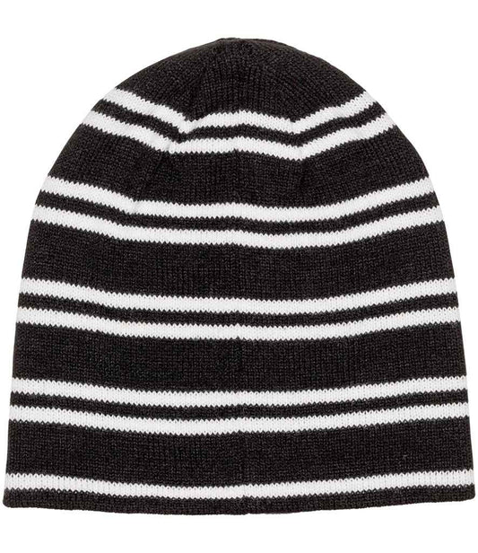 Result Team Reversible Beanie - Black/White (RC354)