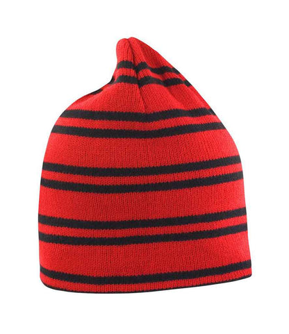 Result Team Reversible Beanie - Red/Black (RC354)