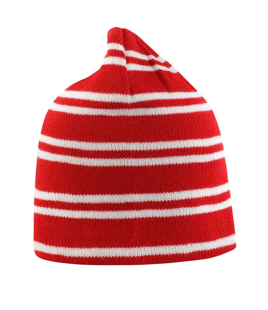 Result Team Reversible Beanie - Red/White (RC354)