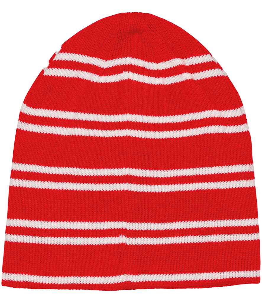Result Team Reversible Beanie - Red/White (RC354)