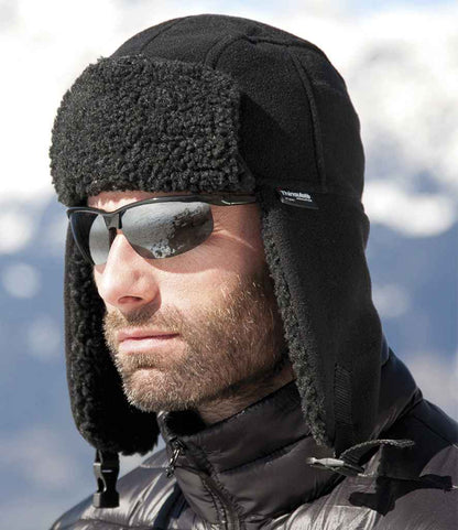 Result Thinsulate™ Sherpa Hat - Black (RC358)